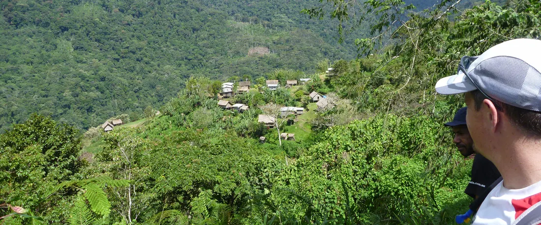 View of Alola village