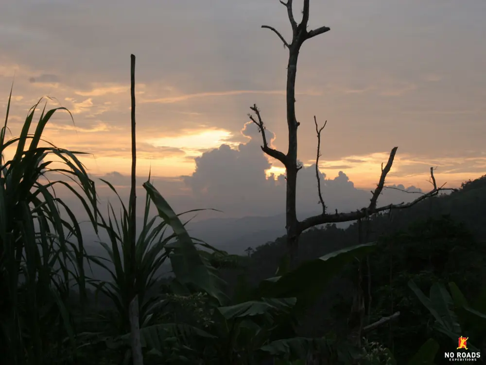 Dusk over the ridge