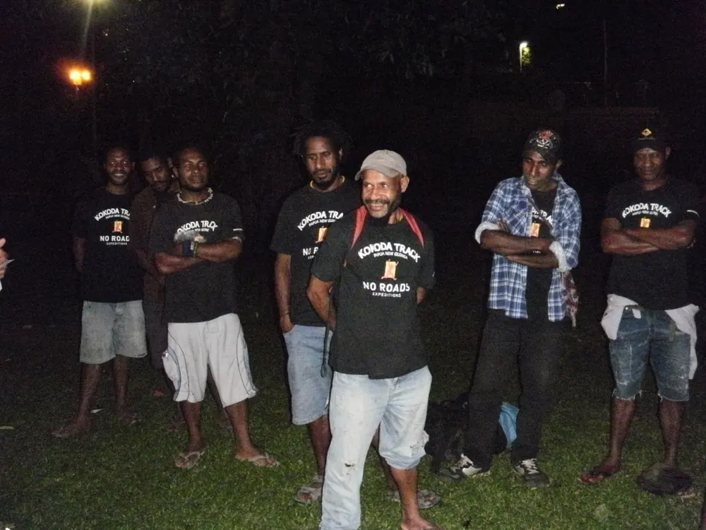 The guide team at the farewell