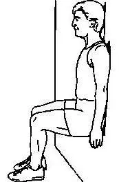 Wall sit