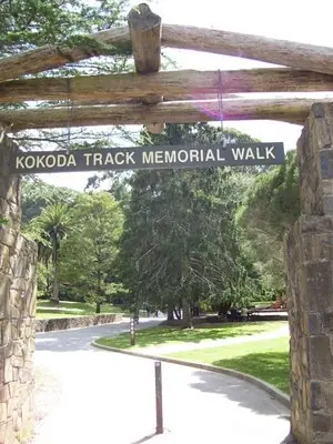 A memorial walk